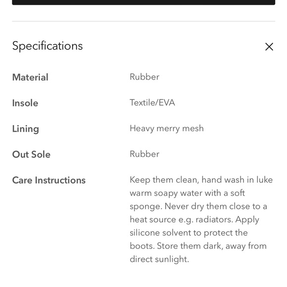 Like CÉLINE rubber boots - NWTB TRETORN Rubber and Leather Boots - Navy size 37 - Picture 7 of 7